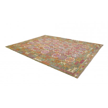 Tappeto Kilim Afghanistan marrone 262x345