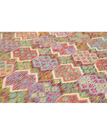 Tappeto Kilim Afghanistan marrone 262x345