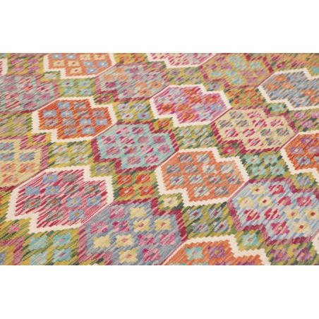Tappeto Kilim Afghanistan marrone 262x345