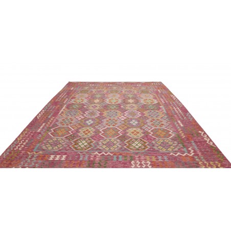 Tappeto Kilim Afghanistan marrone beige 266x343