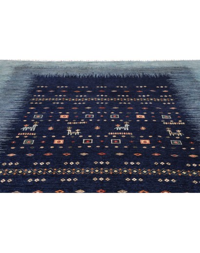 Tappeto Siva Pakistan grigio bianco 248x305