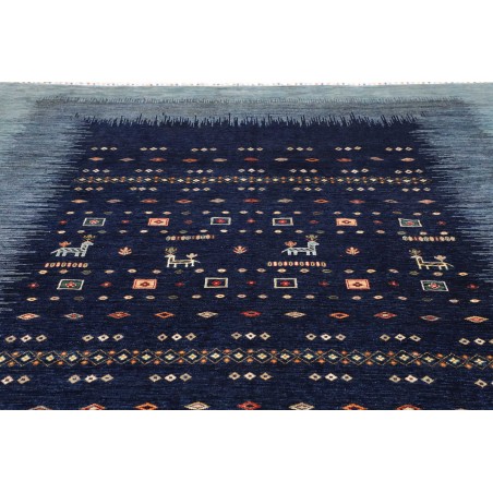 Tappeto Siva Pakistan grigio bianco 248x305