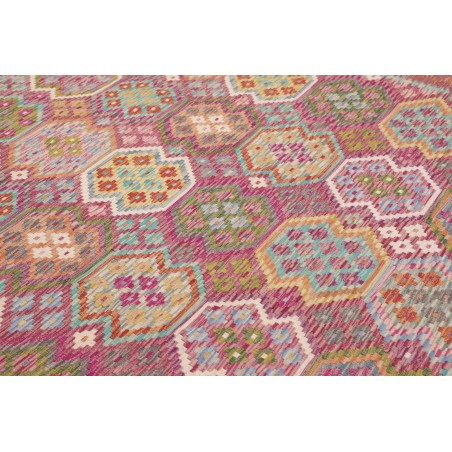 Tappeto Kilim Afghanistan marrone beige 266x343