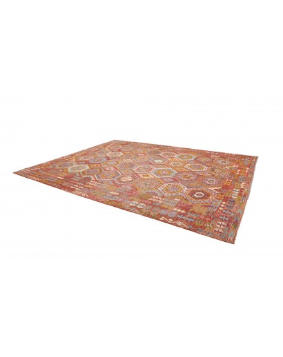 Tappeto Kilim Afghanistan rosso 305x388