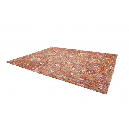 Tappeto Kilim Afghanistan rosso 305x388
