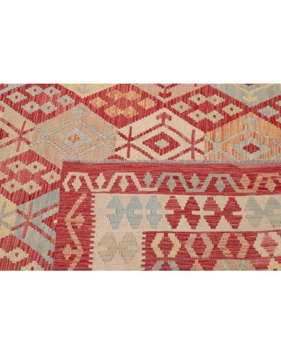 Tappeto Kilim Afghanistan marrone 258x330