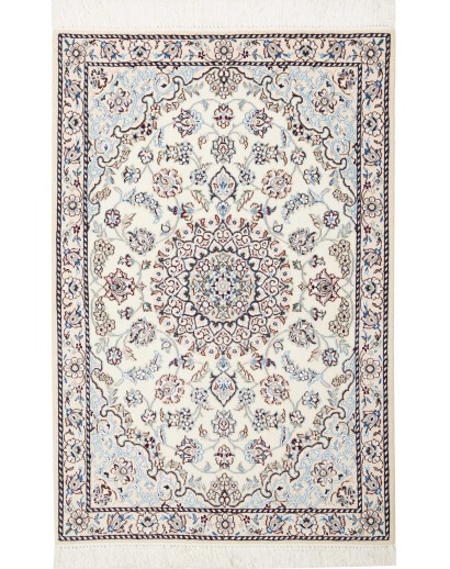 Tappeto Nain 9La Persia bianco grigio 80x121
