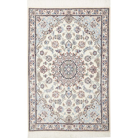 Tappeto Nain 9La Persia bianco grigio 80x121
