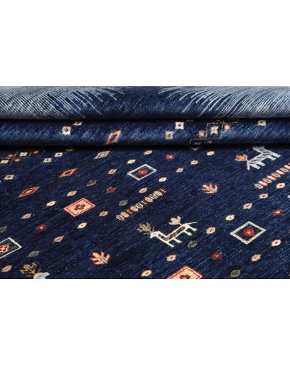 Tappeto Siva Pakistan grigio bianco 248x305