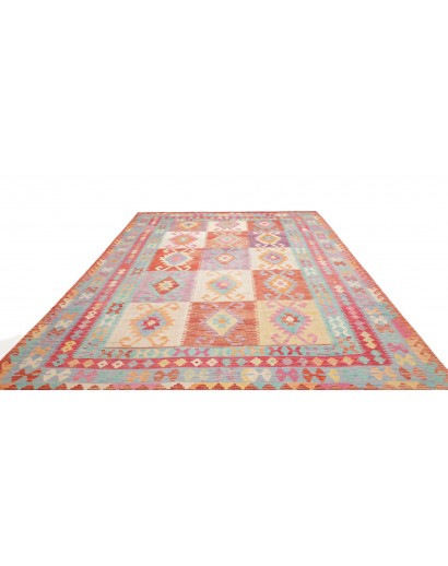 Tappeto Kilim Afghanistan marrone 248x341