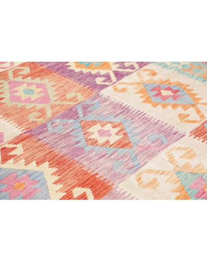 Tappeto Kilim Afghanistan marrone 248x341
