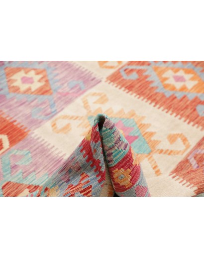 Tappeto Kilim Afghanistan marrone 248x341