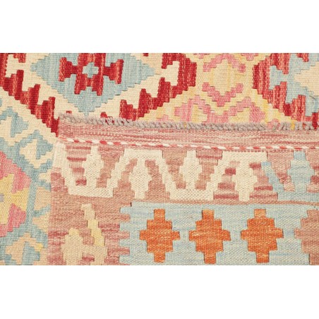 Tappeto Kilim Afghanistan beige rosso 263x335