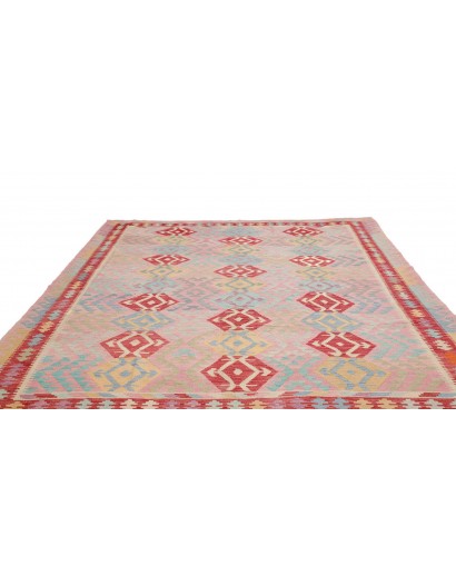 Tappeto Kilim Afghanistan marrone beige 239x288