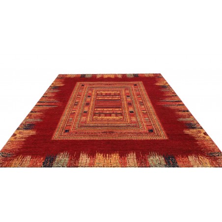 Tappeto Siva Pakistan marrone arancione 250x300