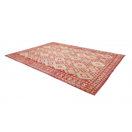 Tappeto Kilim Afghanistan marrone giallo 255x346