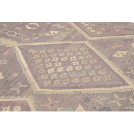 Tappeto Kilim Afghanistan azzurro marrone 241x353