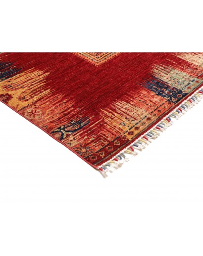 Tappeto Siva Pakistan marrone arancione 250x300