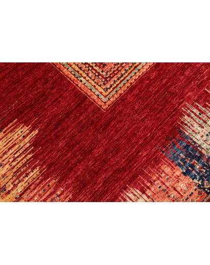 Tappeto Siva Pakistan marrone arancione 250x300