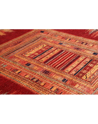 Tappeto Siva Pakistan marrone arancione 250x300