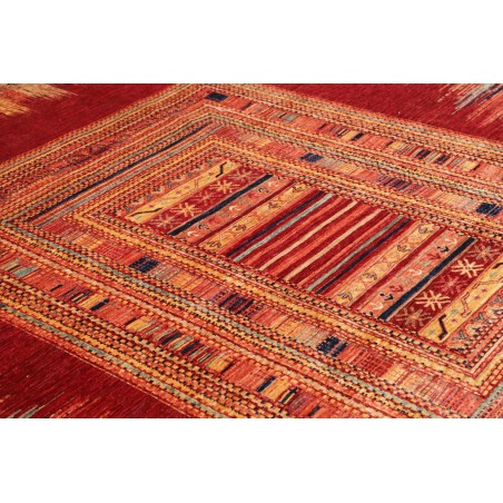 Tappeto Siva Pakistan marrone arancione 250x300