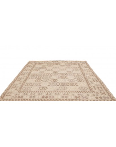 Tappeto Kilim Afghanistan beige marrone 245x279