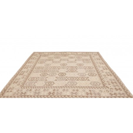 Tappeto Kilim Afghanistan beige marrone 245x279