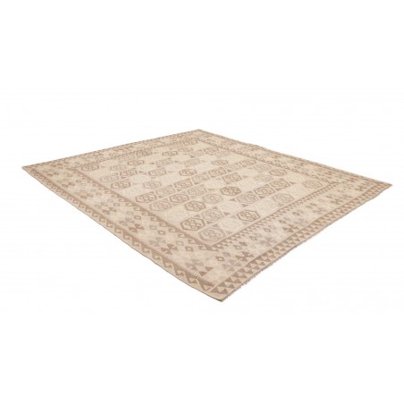 Tappeto Kilim Afghanistan beige marrone 245x279