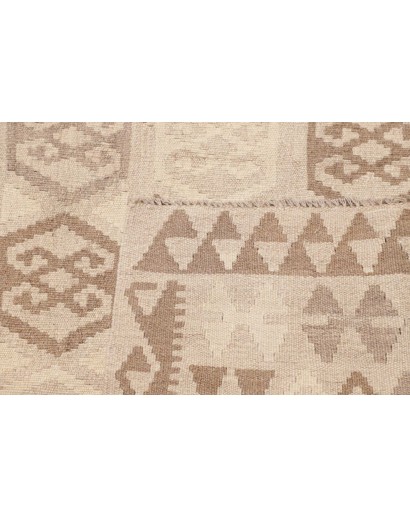 Tappeto Kilim Afghanistan beige marrone 245x279