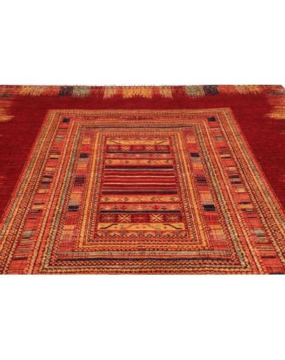 Tappeto Siva Pakistan marrone arancione 250x300
