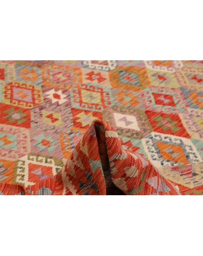 Tappeto Kilim Afghanistan marrone 250x340