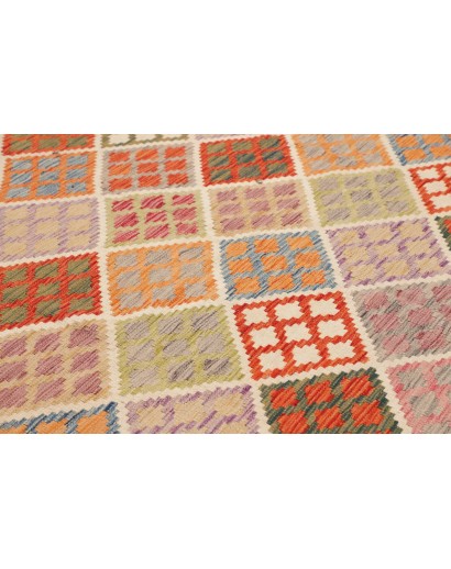 Tappeto Kilim Afghanistan marrone 263x353