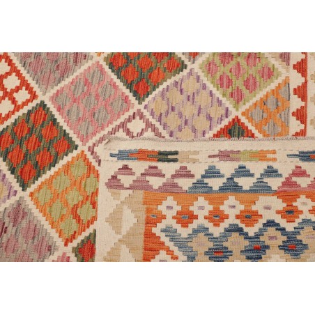Tappeto Kilim Afghanistan marrone 263x353