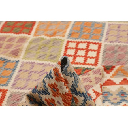 Tappeto Kilim Afghanistan marrone 263x353