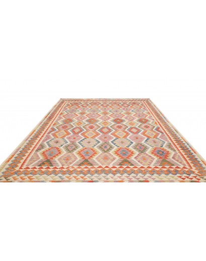 Tappeto Kilim Afghanistan marrone beige 262x350