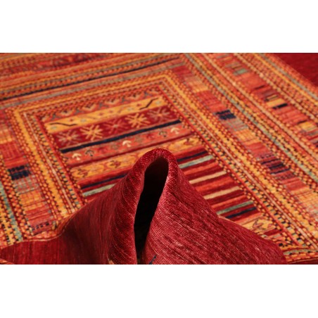 Tappeto Siva Pakistan marrone arancione 250x300