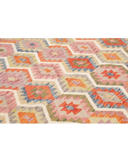 Tappeto Kilim Afghanistan marrone beige 262x350