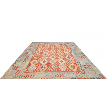 Tappeto Kilim Afghanistan marrone 256x353