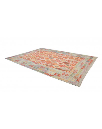 Tappeto Kilim Afghanistan marrone 256x353