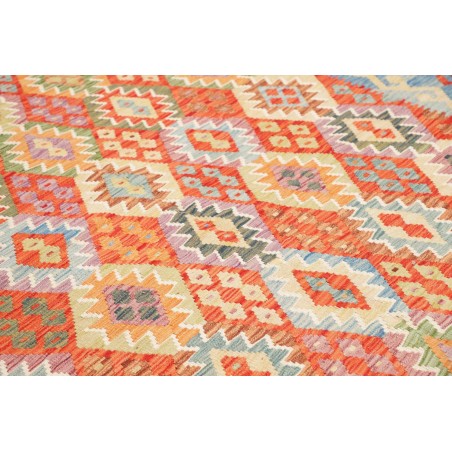 Tappeto Kilim Afghanistan marrone 256x353