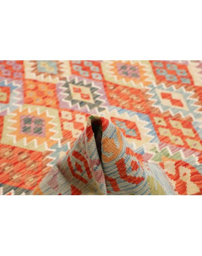 Tappeto Kilim Afghanistan marrone 256x353