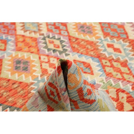 Tappeto Kilim Afghanistan marrone 256x353