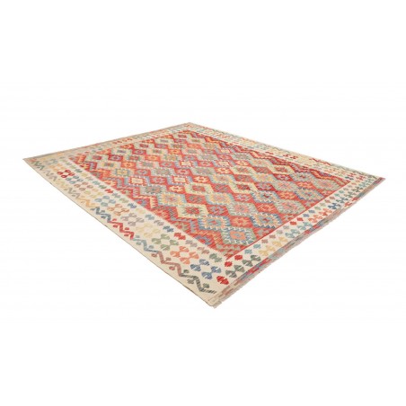 Tappeto Kilim Afghanistan marrone giallo 255x288