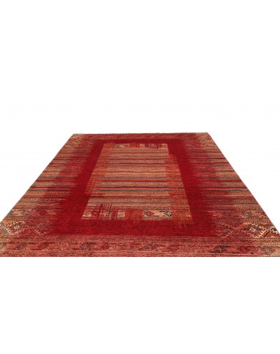 Tappeto Siva Pakistan marrone grigio 245x297