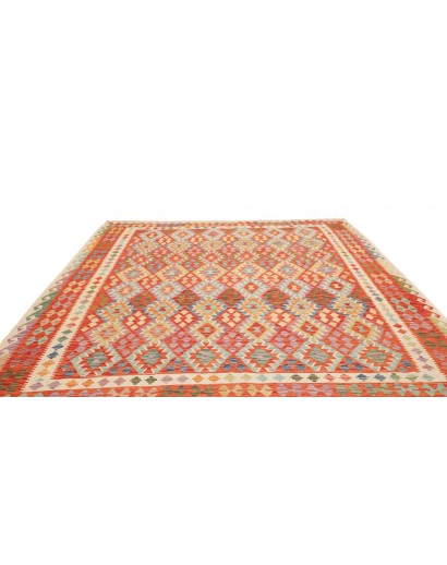 Tappeto Kilim Afghanistan marrone 261x295