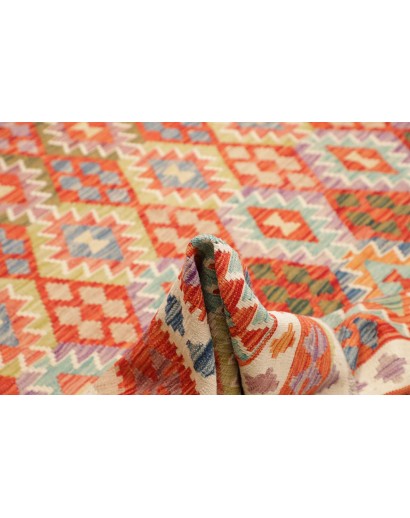Tappeto Kilim Afghanistan marrone 261x295