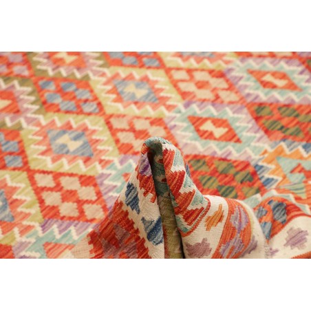 Tappeto Kilim Afghanistan marrone 261x295