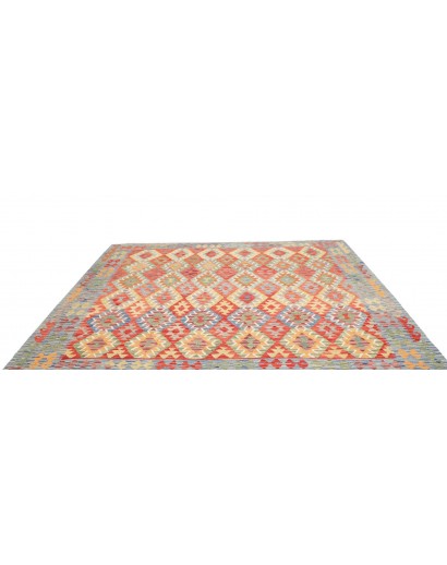 Tappeto Kilim Afghanistan marrone 255x238
