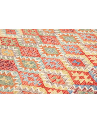 Tappeto Kilim Afghanistan marrone 255x238