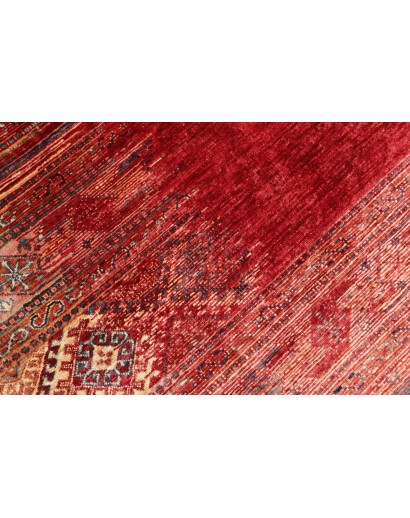 Tappeto Siva Pakistan marrone grigio 245x297